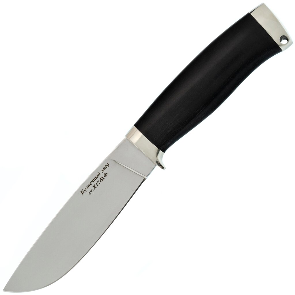 Нож Лесник, сталь Х12МФ, рукоять граб от компании Admi - фото 1