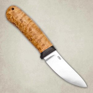 Нож разделочный АиР "Горностай", сталь 95х18, рукоять карельская береза