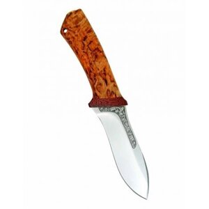 Нож разделочный "Скинер" карельская береза, 95х18, АиР