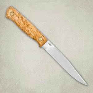Нож разделочный "Заноза" ЦМ, карельская береза, АиР