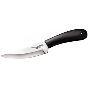 Нож с фиксированным клинком Cold Steel Roach Belly, сталь 1.4116, рукоять полипропилен, black