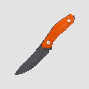 Нож с фиксированным клинком Fantoni, C. U. T. Fixed, FAN/CUTFxBkOrKy, сталь CPM-S30V, рукоять cтеклотекстолит G-10, оранжевый