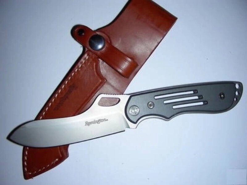 Нож с фиксированным клинком Remington Таможенник I (Custom Carry) RM\905F AL, сталь 440C, рукоять алюминий от компании Admi - фото 1