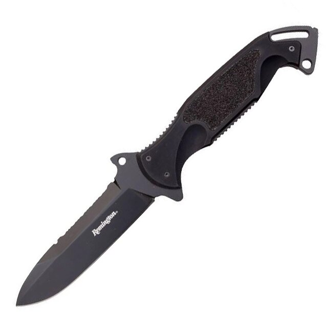 Нож с фиксированным клинком Remington Зулу I (Zulu) RM\895FD DLC, сталь Bohler N690 DLC, рукоять алюминий от компании Admi - фото 1