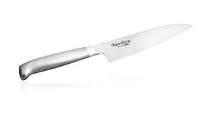 Нож Сантоку Narihira Fuji Cutlery, FC-62, сталь Mo-V, серый