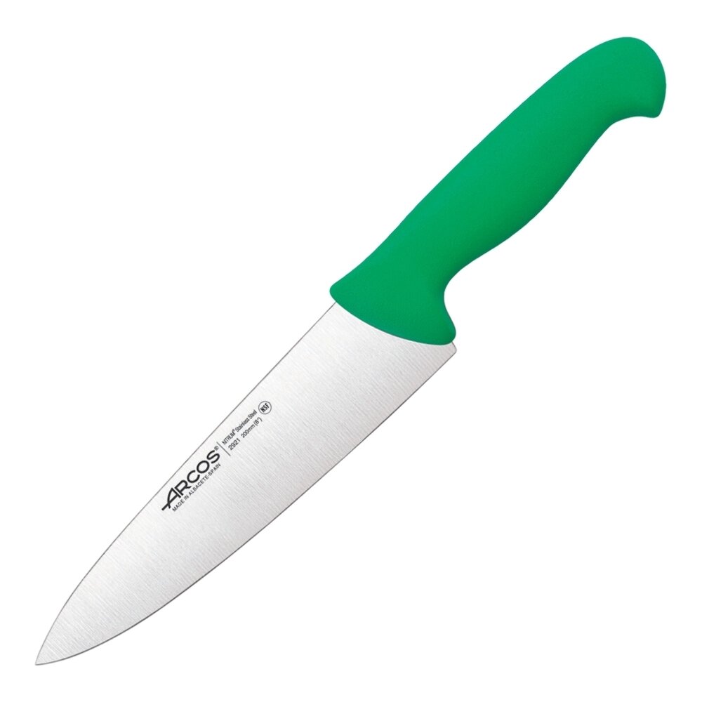 Нож Шефа 2900 292121, 200 мм, зеленый от компании Admi - фото 1