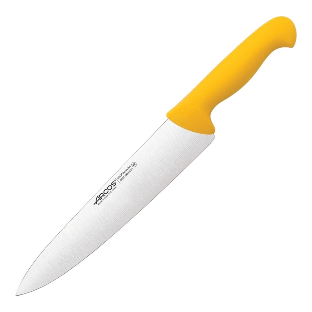 Нож Шефа 2900 292200, 250 мм, желтый от компании Admi - фото 1