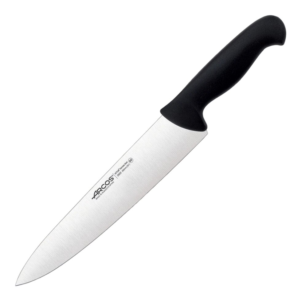 Нож Шефа 2900 292225, 250 мм, черный от компании Admi - фото 1