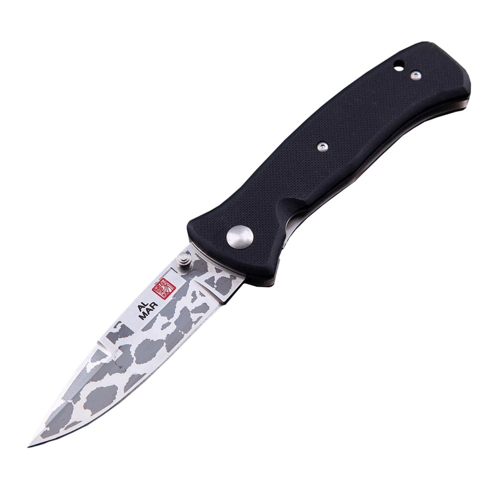 Нож складной Al Mar Mini Sere 2000 Promo, сталь VG-10, рукоять стеклотекстолит G-10 от компании Admi - фото 1