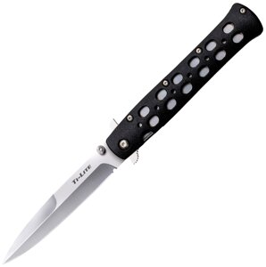 Нож складной Cold Steel Ti-Lite 4", сталь AUS-8A, Satin, рукоять zytel, black