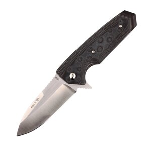 Нож складной Hogue EX-02, сталь 154CM Satin finish, рукоять стеклотекстолит G-Mascus, темно-серый