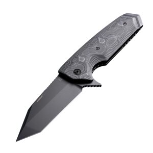 Нож складной Hogue EX-02 Tanto Flipper, сталь 154CM, рукоять стеклотекстолит G-Mascus