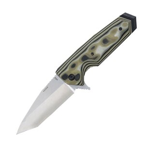 Нож складной Hogue EX-02 Tanto, сталь 154CM, рукоять стеклотекстолит G-Mascus, зеленый