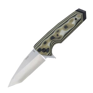 Нож складной Hogue EX-02 Tanto, сталь 154CM, рукоять стеклотекстолит G-Mascus, зеленый