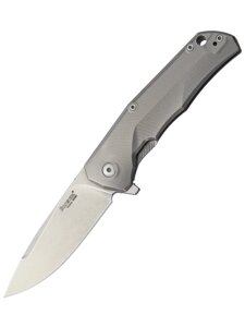 Нож складной LionSteel TRE BR BR, сталь M390, рукоять титан