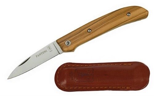 Нож складной Massimo Fantoni Design, Dweller, FAN/DWELLER/ОL, сталь 19C27, рукоять Оlive Wood от компании Admi - фото 1