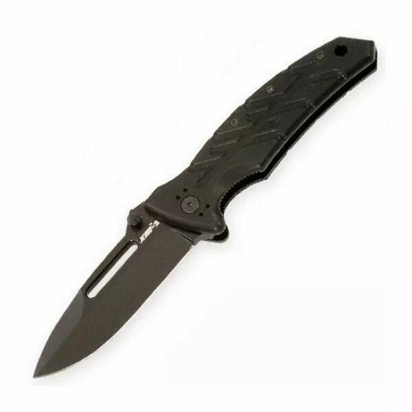 Нож складной Ontario XM-2T, сталь Bohler N690, рукоять анодированный алюминиевый сплав, black от компании Admi - фото 1