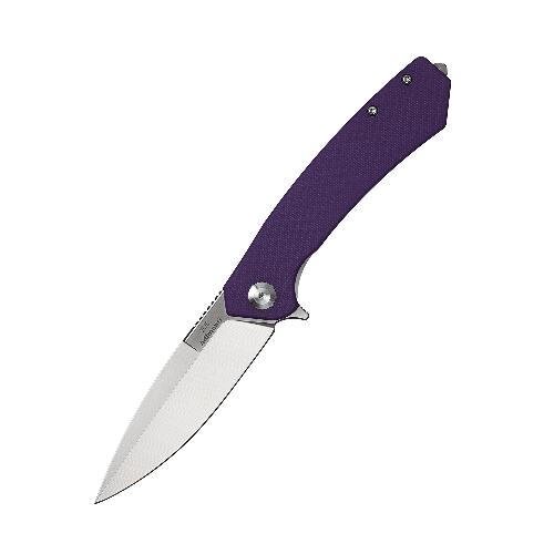 Нож складной Skimen Ganzo, фиолетовый от компании Admi - фото 1