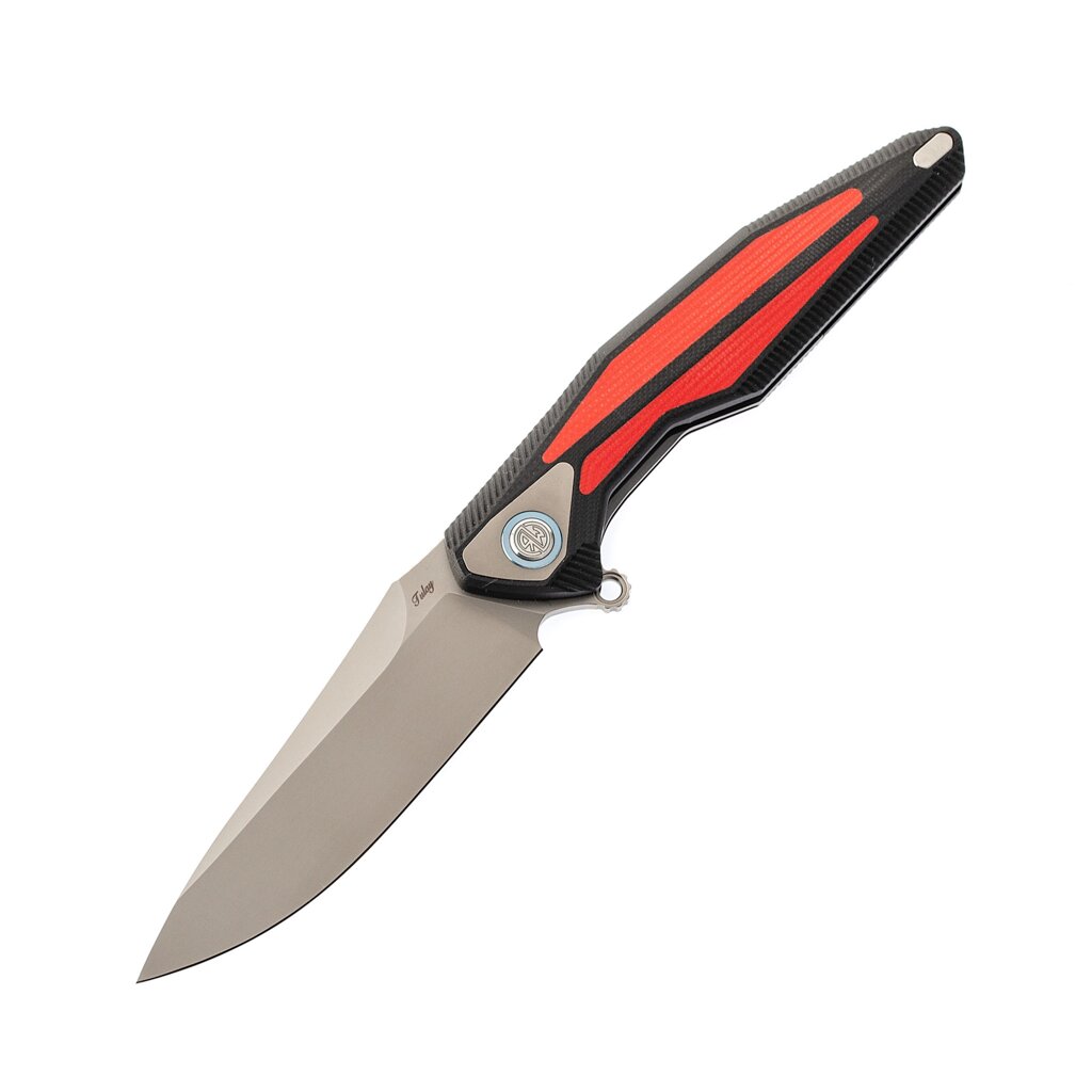 Нож складной Tulay Rikeknife, сталь 154CM, Red G10 от компании Admi - фото 1