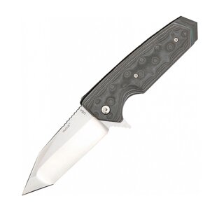 Нож складной туристический Hogue EX-02 Tanto, сталь 154CM, рукоять G-Mascus, темно-серый