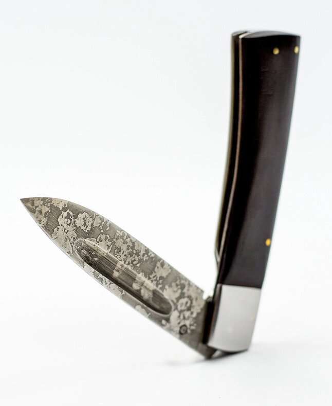Нож складной Якут, сталь Х12МФ, граб от компании Admi - фото 1