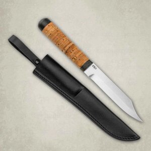 Нож туристический АиР "Засапожный-1", сталь 95х18, рукоять береста