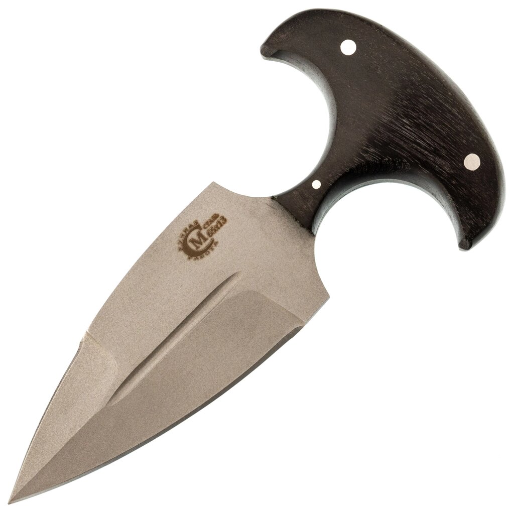 Нож тычковый Пиранья, сталь 65Х13, рукоять венге от компании Admi - фото 1