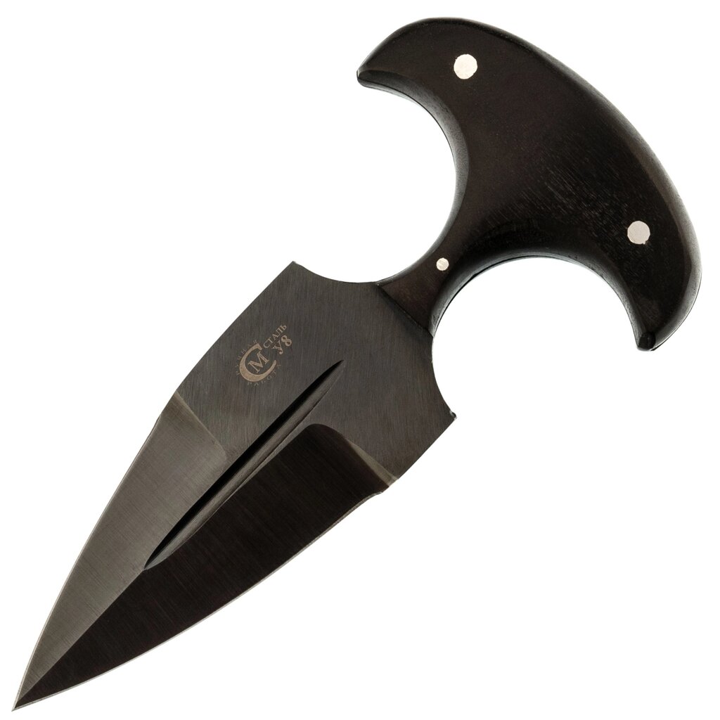 Нож тычковый Пиранья, сталь У8, рукоять венге от компании Admi - фото 1