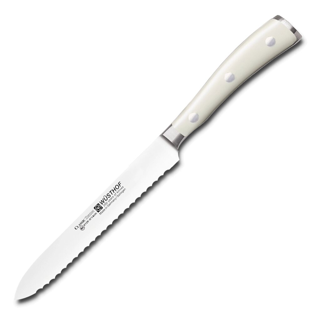 Нож универсальный Ikon Cream White 4126-0 WUS, 140 мм от компании Admi - фото 1