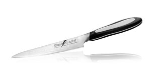 Нож Универсальный Tojiro Flash, FF-PA130, сталь VG-10, чёрный