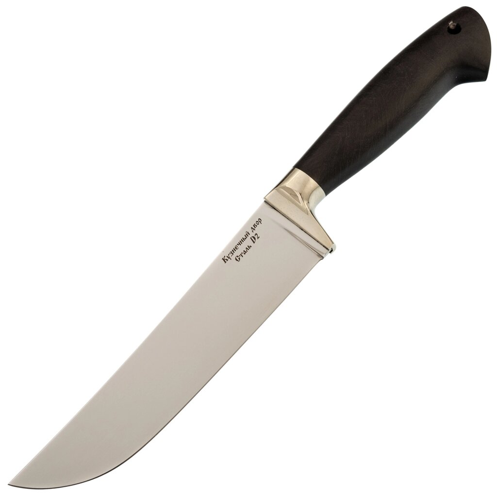 Нож Узбек, сталь D2, рукоять граб от компании Admi - фото 1