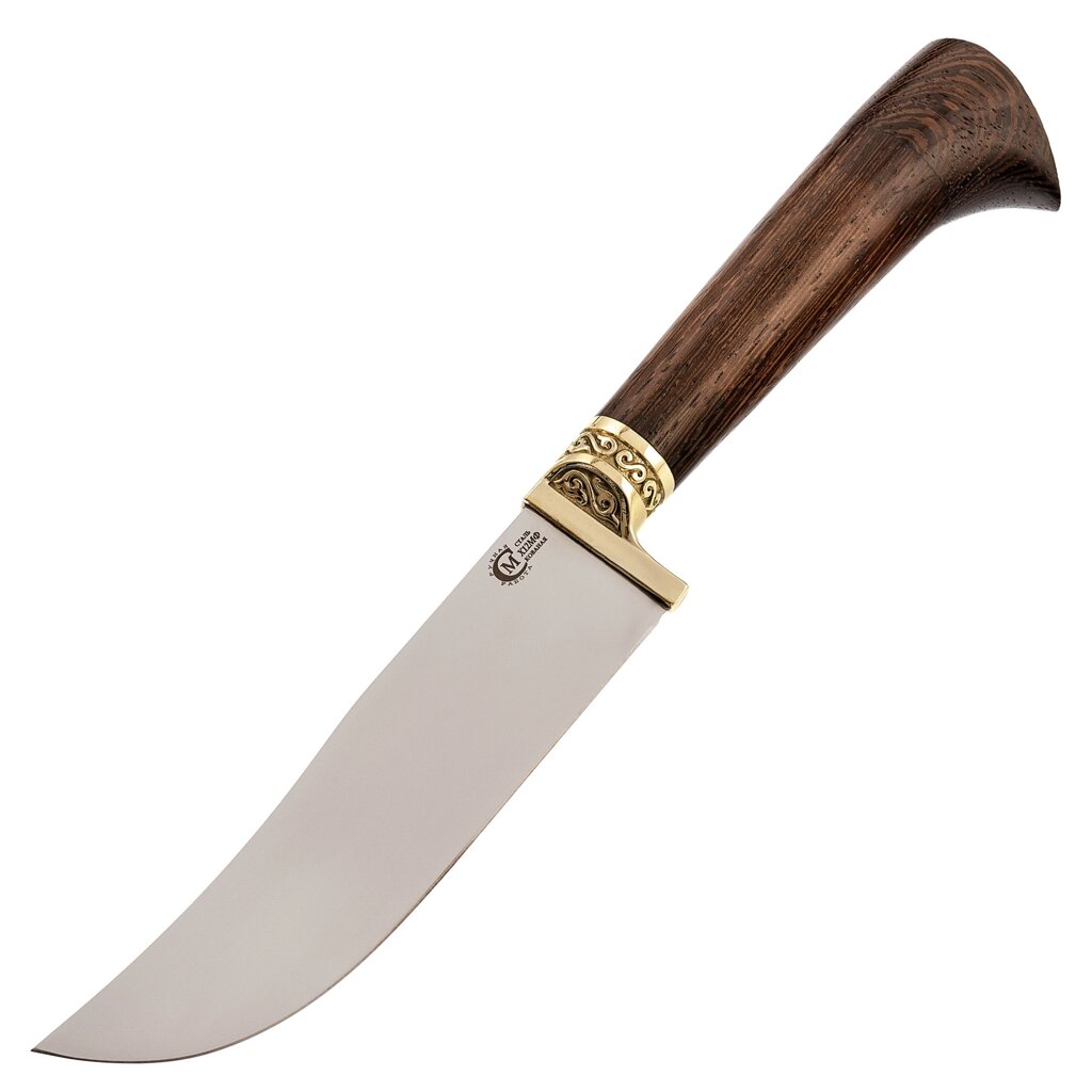 Нож Узбекский малый, сталь Х12МФ, рукоять венге от компании Admi - фото 1