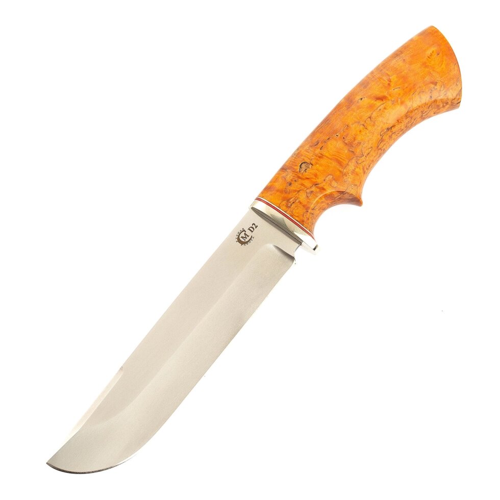 Нож Варяг, сталь D2, рукоять карельская береза от компании Admi - фото 1