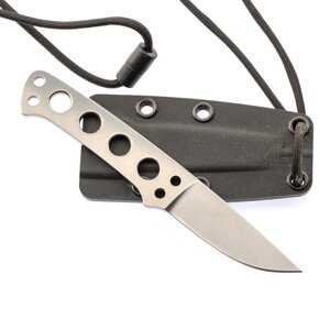 Нож White River ATK-K StoneWash, сталь CPM S35VN, рукоять сталь с отверстиями