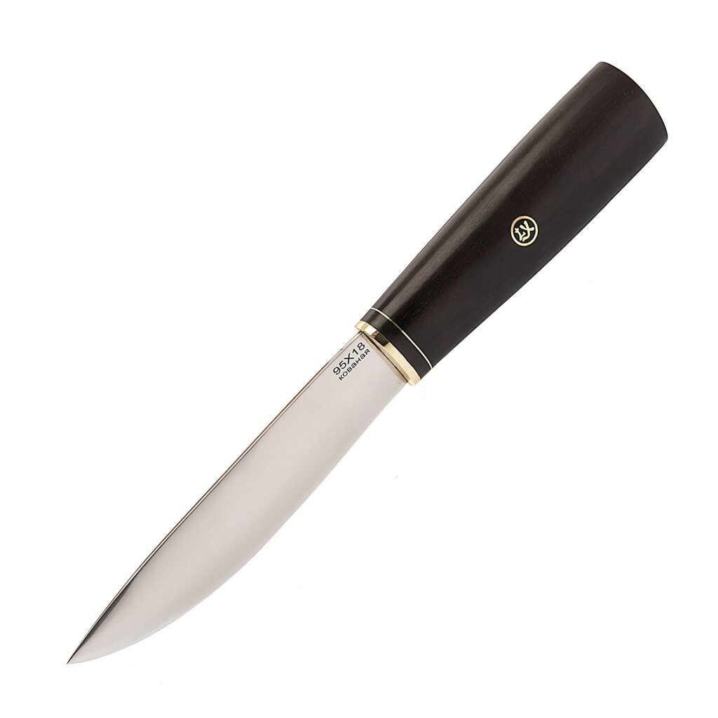 Нож Якутский, сталь 95х18, граб от компании Admi - фото 1