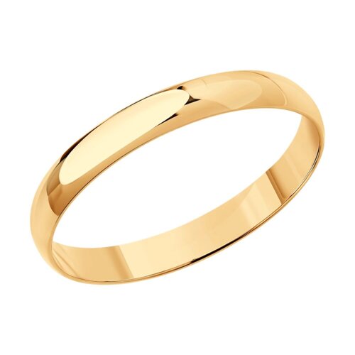 Обручальное кольцо SOKOLOV из золота, 3,5 мм