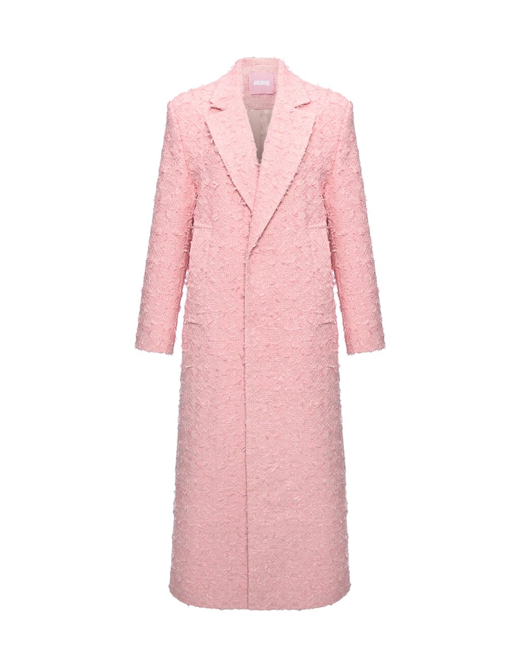 Однобортное пальто, розовое ALINE от компании Admi - фото 1