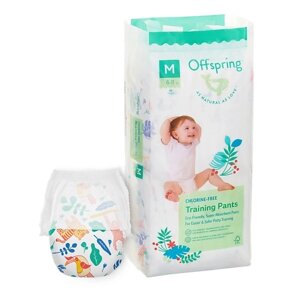 OFFSPRING Трусики-подгузники, M 6-11 кг Джунгли 42