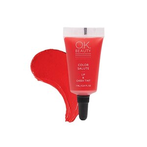 OK beauty стойкий пигмент для губ и щек сolor salute LIP & CHEEK