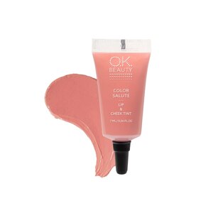 OK beauty стойкий пигмент для губ и щек сolor salute LIP & CHEEK