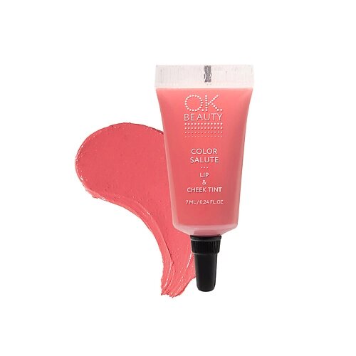 OK BEAUTY Стойкий пигмент для губ и щек СOLOR SALUTE LIP & CHEEK от компании Admi - фото 1