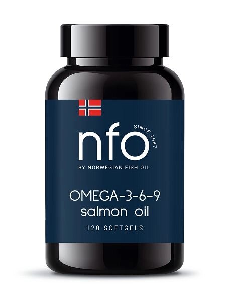 Омега-3 масло лосося NFO/Норвегиан фиш оил капсулы 745мг 120шт от компании Admi - фото 1