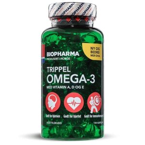 Омега-3 тройная Pharmatech AS капсулы 720мг 144шт