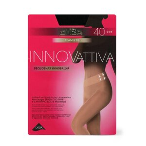 OMSA колготки 40 ден innovattiva (бесшовные) nero