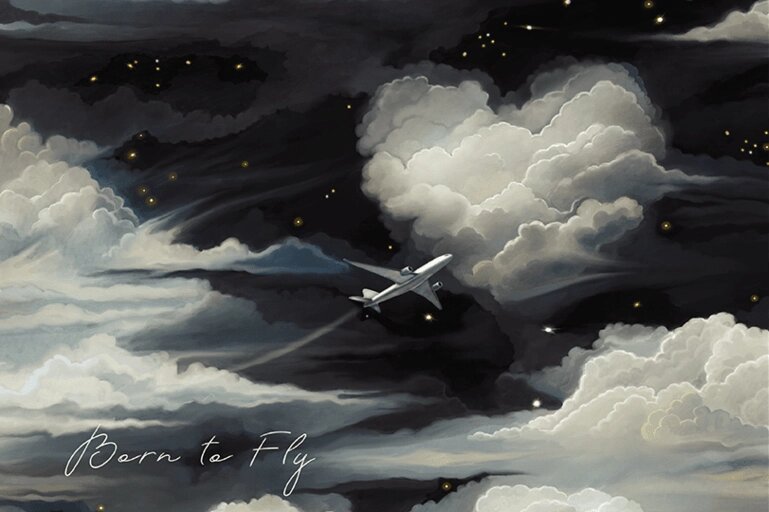 Открытка Paperie «Born to Fly» от компании Admi - фото 1