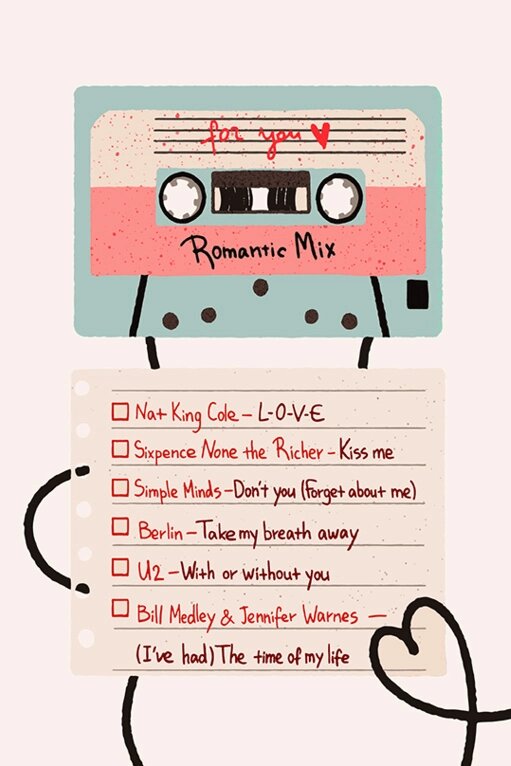 Открытка Paperie «Romantic Mix» от компании Admi - фото 1