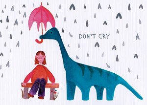 Открытка Плотникова «Don't cry»