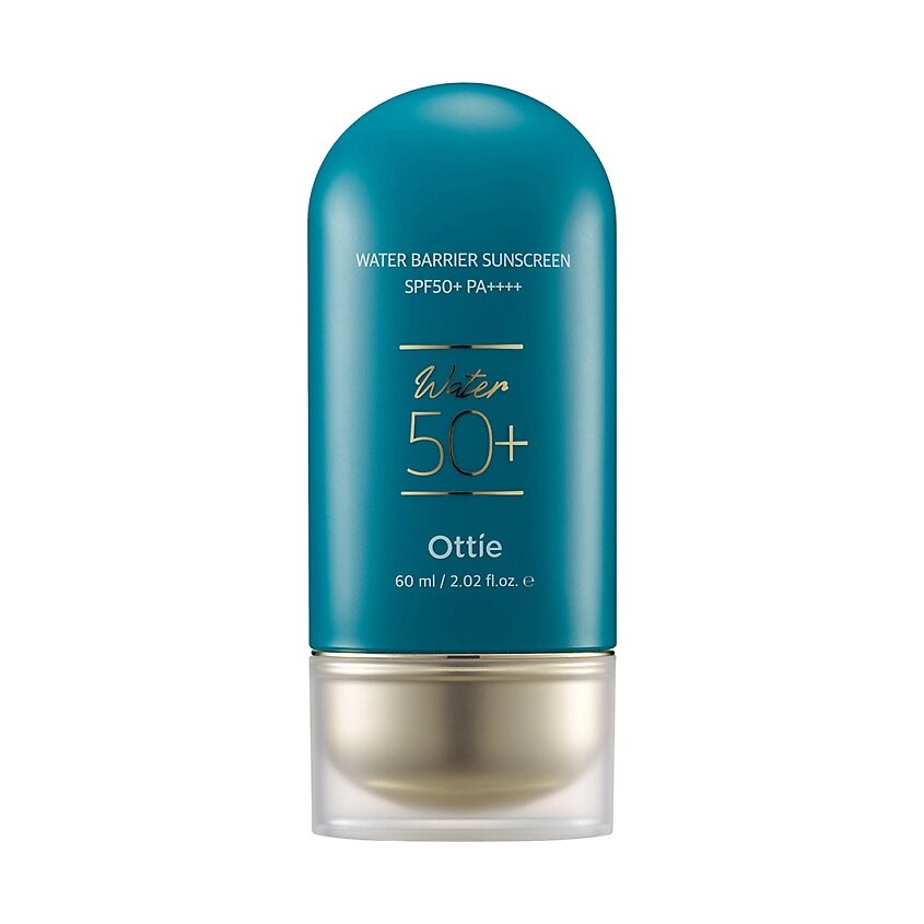 OTTIE Water Barrier Sunscreen SPF50+PA++++ Солнцезащитный крем для обезвоженной кожи 60 от компании Admi - фото 1