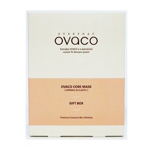 OVACO Набор антивозрастных увлажняющих тканевых масок для лица Anti-wrinkle by G. J. D. Mask