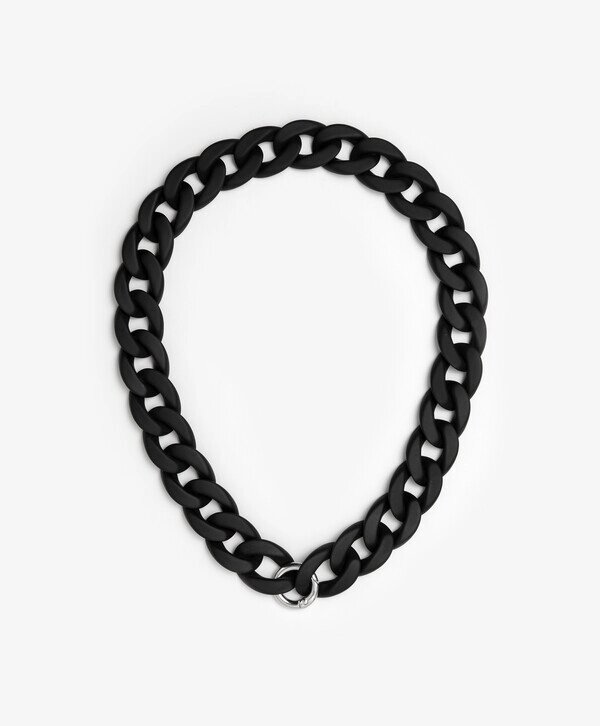 Ожерелье из черной пластиковой цепочки Gulliver от компании Admi - фото 1